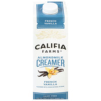 Califia Farms Almondmilk Creamer, French Vanilla - 32 Fluid ounce 