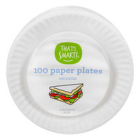 That's Smart! Paper Plates, Uncoated