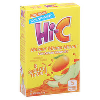 Hi-C Drink Mix, Low Calorie, Mashin' Mango Melon, 8 Singles To Go