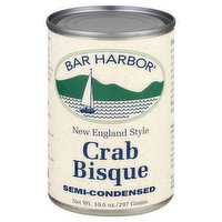 Bar Harbor Crab Bisque, New England Style, Semi-Condensed - 10.5 Ounce 