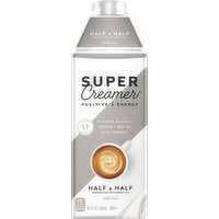 Super Creamer Half & Half, Unsweetened - 25.4 Ounce 