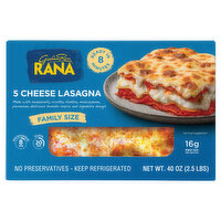 Rana Lasagna, 5 Cheese, Family Size - 40 Ounce 