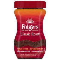 Folgers Coffee, Instant, Classic Roast - 8 Ounce 