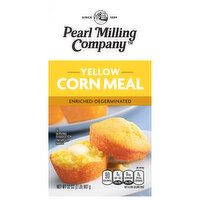 Pearl Milling Company Cornmeal, Yellow - 32 Ounce 