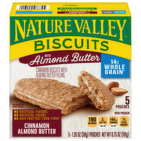 Nature Valley Biscuits, Cinnamon Almond Butter - 5 Each 