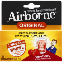 Airborne Immune Support, Very Berry, Original, Effervescent Tablets