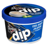 Doritos Dip, Cool Ranch Jalapeno Flavored - 10 Ounce 