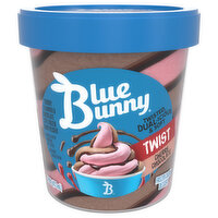 Blue Bunny Frozen Dairy Dessert, Cherry Chocolate, Twist - 1 Pint 