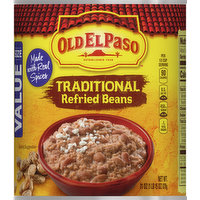 Old El Paso Refried Beans, Traditional, Value Size