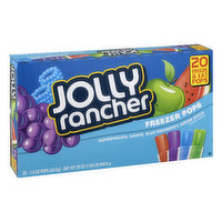 Jolly Rancher Freezer Pops, Watermelon/Grape/Blue Raspberry/Green Apple, 20 Pack - 20 Each 