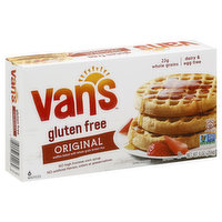 Vans Waffles, Gluten Free, Original - 6 Each 