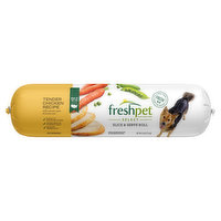 Freshpet Dog Food, Slice & Serve Roll, Tender Chicken Recipe