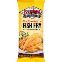 Louisiana Fish Fry Products Seafood Breading Mix, Fish Fry, New Orleans Style