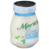 Marie's Dressing + Dip, Lite Chunky Blue Cheese - 12 Fluid ounce 