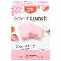 Power Crunch Protein Energy Bar, Strawberry Creme Flavored