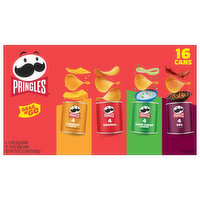 Pringles Potato Crisps, Assorted, Grab N’ Go - 16 Each 