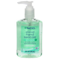 TopCare Hand Sanitizer, with Aloe, Advanced - 8 Fluid ounce 