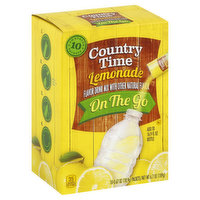 Country Time Drink Mix, Lemonade Flavor, 10 Packets - 10 Each 