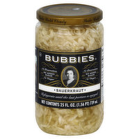 Bubbies Sauerkraut - 25 Ounce