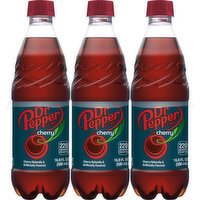 Dr Pepper Soda, Cherry - 6 Each 