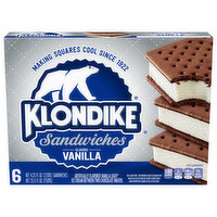 Klondike Ice Cream Sandwiches, Classic Vanilla