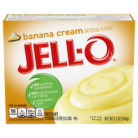 JELL-O Banana Cream Instant Pudding & Pie Filling - 5.1 Ounce 