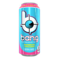bang Energy Drink, Rainbow Unicorn - 16 Ounce 