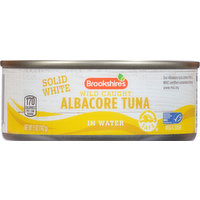 Brookshire's Albacore Tuna, in Water, Solid White, Wild Caught - 5 Ounce 