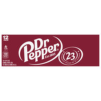 Dr Pepper Soda, 12 Pack - 12 Each 