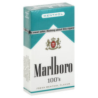 Marlboro Cigarettes, Menthol, 100's - 20 Each 