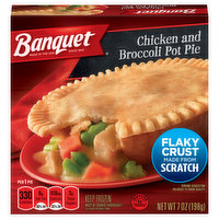 Banquet Chicken and Broccoli Pot Pie - 7 Ounce