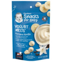 Gerber Yogurt Melts, Banana Vanilla, Crawler (8+ Months) - 1 Ounce 