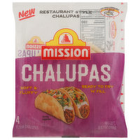 Mission Chalupas, Restaurant Style - 4 Each 