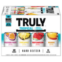 Truly Hard Seltzer, Tropical, Variety Pack - 12 Each