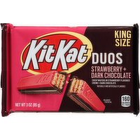 Kit Kat Crisp Wafers, Strawberry + Dark Chocolate, King Size