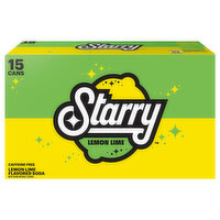 Starry Soda, Lemon Lime Flavored, Caffeine Free