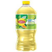 Lipton Green Tea, Diet, Citrus - 64 Fluid ounce 