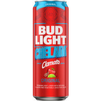 Bud Light Beer, Lager, Premium Light, Original, Chelada - 25 Ounce 