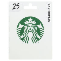 Starbucks Gift Card, $25