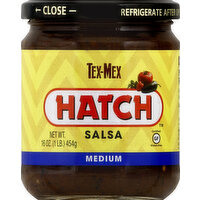 Hatch Salsa, Tex-Mex, Medium - 16 Ounce 