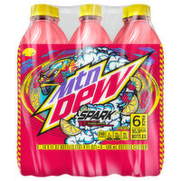 Mtn Dew Spark Soda Raspberry Lemonade 16.9 Fluid Ounce, 6 Count