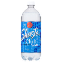 Shasta Club Soda, Sparkling - 33.8 Fluid ounce 