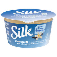 Silk Yogurt Alternative, Almondmilk, Vanilla - 5.3 Ounce 