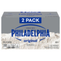 Philadelphia Cream Cheese, Original, 2 Pack - 2 Each 