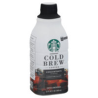 Starbucks Coffee Concentrate, Medium Roast, Cold Brew, Signature Black - 32 Fluid ounce