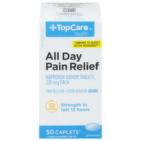 TopCare All Day Pain Relief, 220 mg, Caplets