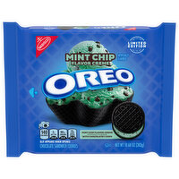 OREO OREO Mint Chip Chocolate Sandwich Cookies, Limited Edition, 10.68 oz