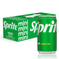 Sprite Lemon Lime Soda, 7.5 fl oz - 10 Each 