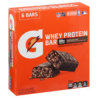 Gatorade Whey Protein Bar, Chocolate Chip - 6 Each 