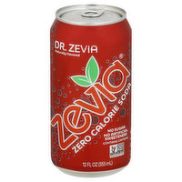 Zevia Soda, Zero Calorie, Dr. Zevia - 12 Ounce 